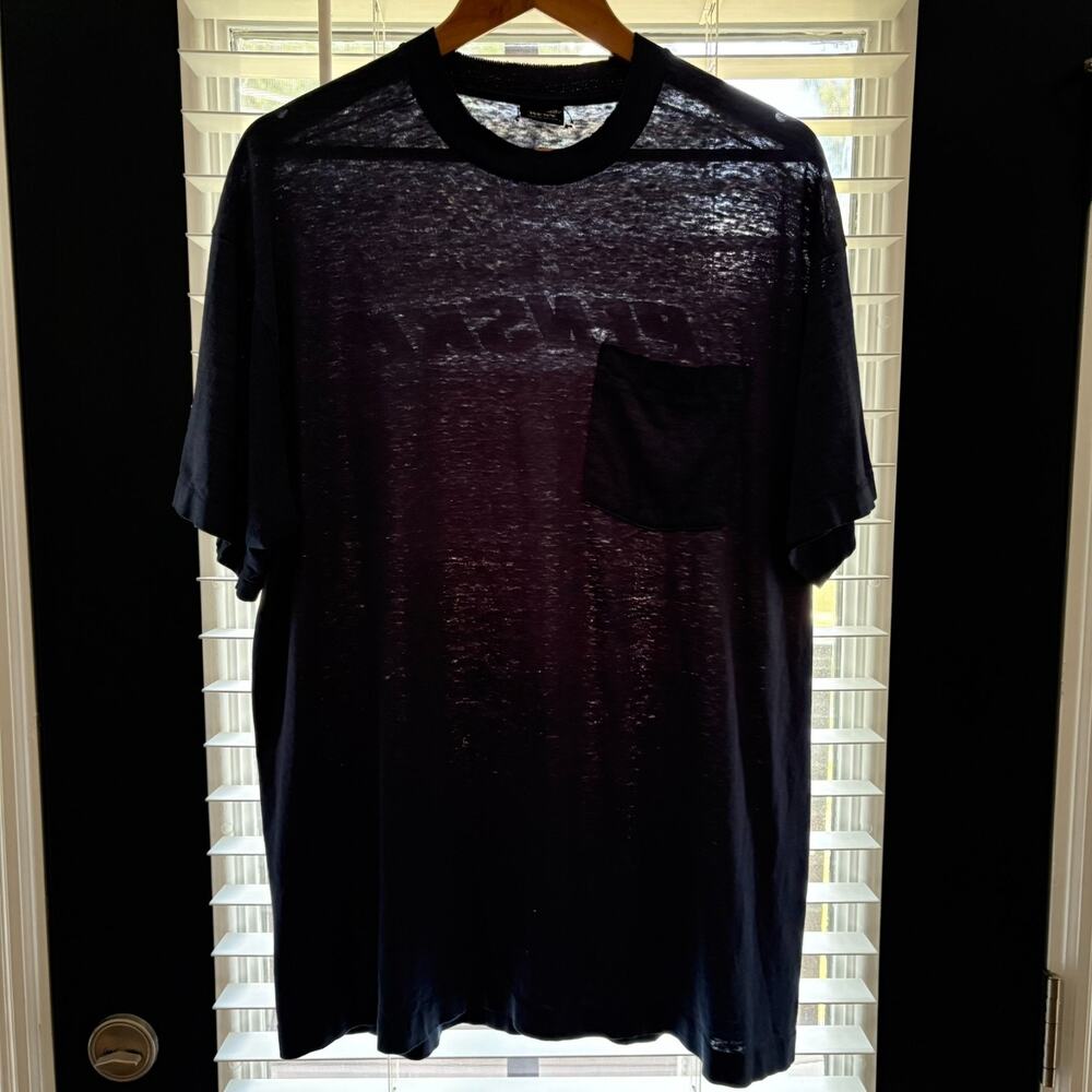 Vintage 1980s Paper Thin Burnout T-Shirt Men's Size XL Threadbare Penske
